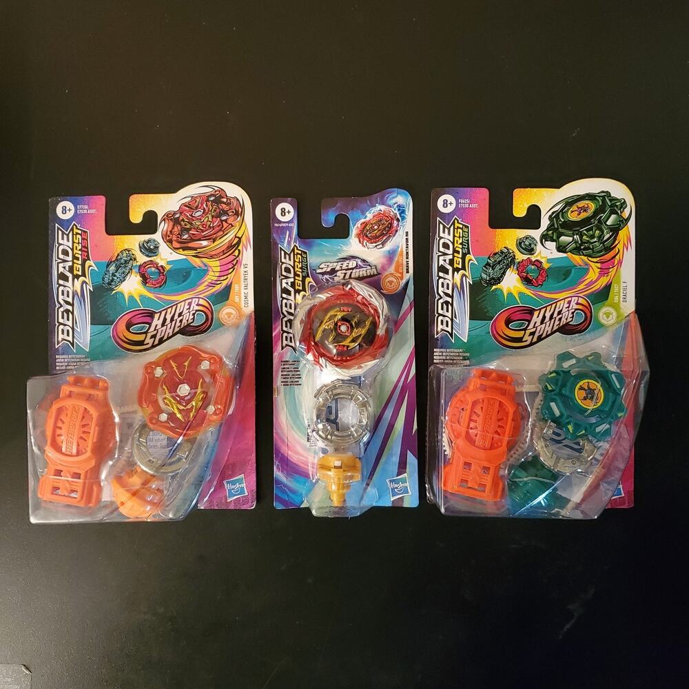 Beyblade Burst Surge Hyper Sphere DRACIEL Cosmic Valtryek Speed Storm Brave LOT